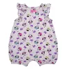 Disney Girl's 2-Pack Minnie Mouse Short Sleeve Baby Coverall Jumpsuit And Sleeveless Romper Set For Infant