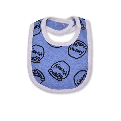 Disney Boy's 3-Piece Winnie The Pooh Long Sleeve Baby Bodysuit Creeper, Bib And Jogger Pant Set For Infant - Image 5