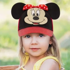 Disney Girls Minnie Mouse Glitter Baseball Cap