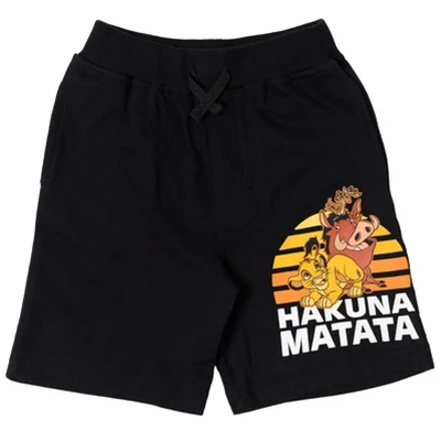 Disney Mickey Mouse Pixar Cars Lion King Pixar Toy Story Simba Pumbaa Timon Woody Fleece 2 Pack Shorts Toddler To Little Kid