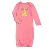 Disney 101 Dalmations Lion King Patch Simba Baby Girls 2 Pack Sleeper Gowns Newborn