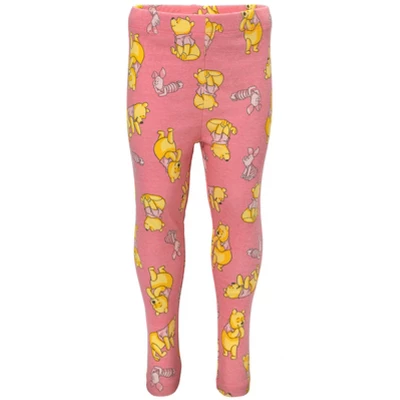 Disney Winnie The Pooh Baby Girls Pullover Fleece Sweatshirt And Leggings Outfit Set Infant - Image 3
