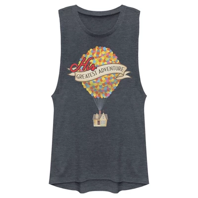 Disney Junior's Up Valentine's Day His Greatest Adventure Festival Muscle Tee - Image 3