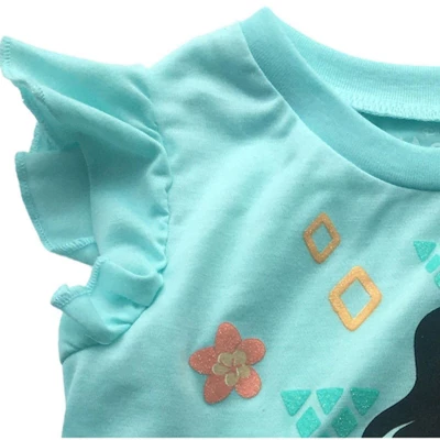 Disney Lion King Toy Story Moana Simba Nala Jessie Woody Girls T-Shirt & Bike Shorts Outfit Set Infant To Little Kid - Image 3