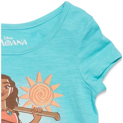 Disney Moana Girls T-Shirt And Skirt Little Kid To Big Kid - Image 3