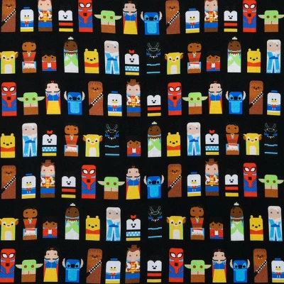 Men's Disney 100 Unified Characters Woven Button-Up Shirt - Black - Disney Store - Image 2