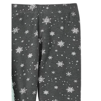 Disney Frozen Elsa Girls Fleece Sweatshirt & Pants - Image 3