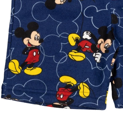 Disney Mickey Mouse Pixar Cars Lion King Pixar Toy Story Simba Pumbaa Timon Woody Fleece 2 Pack Shorts Toddler To Little Kid - Image 6