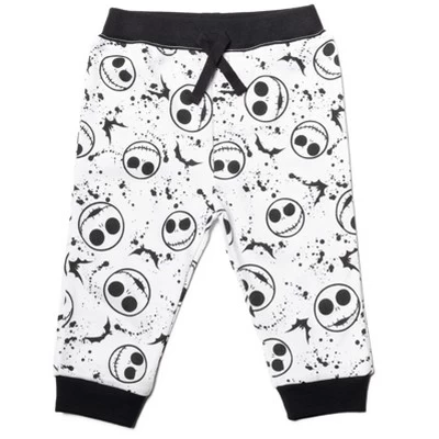 Disney Nightmare Before Christmas Sally Jack Skellington Baby 3 Pack Jogger Pants Newborn To Infant - Image 2