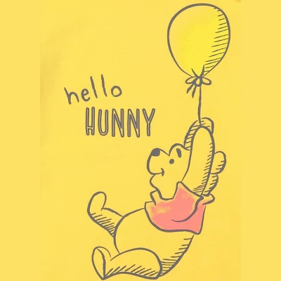 Disney Winnie The Pooh Baby Boys 3 Pack Cuddly Short Sleeve Bodysuits - Image 7