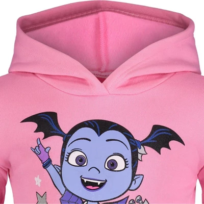 Disney Vampirina Girls Pullover Fleece Hoodie And Leggings Outfit Set Little Kid To Big Kid - Image 3