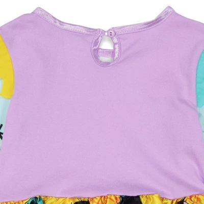 Disney Nightmare Before Christmas Sally Girls Cosplay Dress Tights And Headband 3 Piece Costume Set Newborn To Infant - Image 5