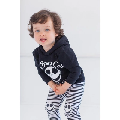Disney Jack Skellington Baby Hoodie And Pants Outfit Set - Image 5