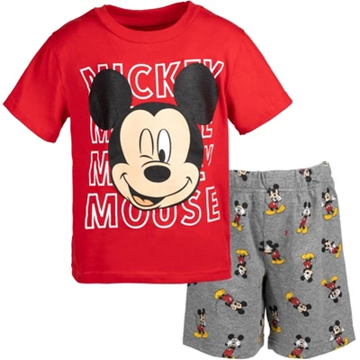 Disney Mickey Mouse Pluto Baby T-Shirt And Shorts Outfit Set Infant - Image 12
