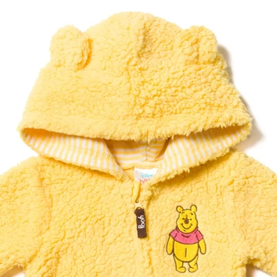 Disney Winnie The Pooh Baby Zip Up Costume Coverall Newborn To Infant - Image 2