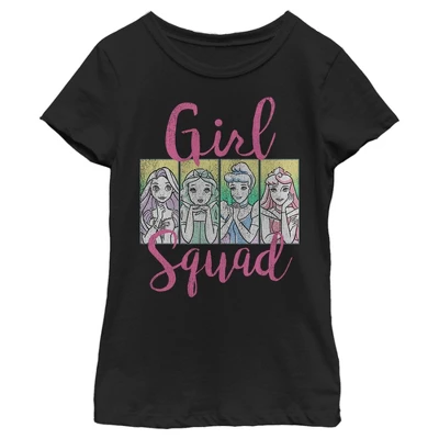 Girl's Disney Princess Girl Squad T-Shirt - Image 3
