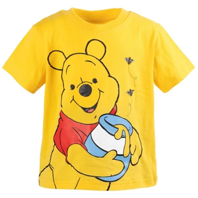 Disney Winnie The Pooh Baby Graphic T-Shirt And Shorts Outfit Set Infant - Image 2