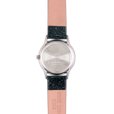 Girls' Disney Descendants 2 Mal Tween Stainless Steel Watch - Black - Image 2