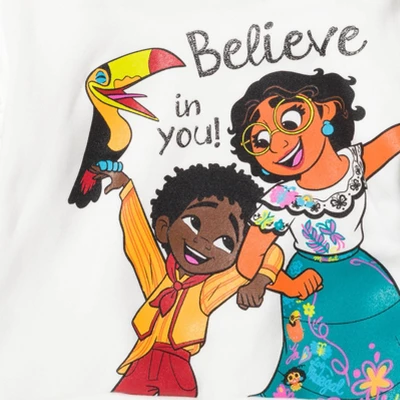 Disney Encanto Mirabel Girls Pullover Fleece Hoodie And Leggings Outfit Set Little Kid To Big Kid - Image 3