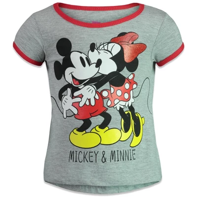 Disney Minnie Mouse Baby Girls 4 Pack Graphic T-Shirt - Image 2
