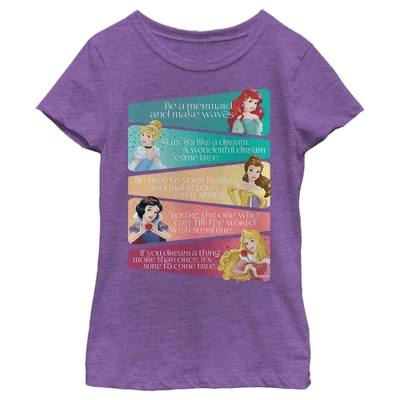 Girl's Disney Princess Advice T-Shirt - Image 4