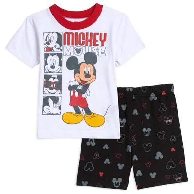 Disney Mickey Mouse Pluto Baby T-Shirt And Shorts Outfit Set Infant - Image 8