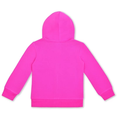 Disney Princess Girl's 3 Pack Enchanting Graphic Tee Shirt, Zip Up Hoodie Jacket And Legging Pant Set For Kids - Image 2