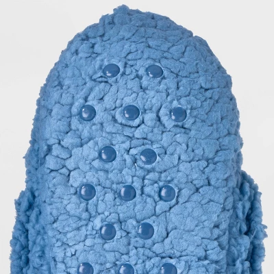 Disney Women's Lilo & Stitch Fluffy Slipper Socks With Grippers - Blue - Image 4