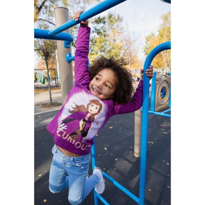 Disney Frozen Princess Anna Elsa Christmas Girls 3 Pack T-Shirts Little Kid To Big Kid - Image 6