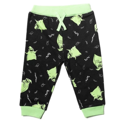 Disney Nightmare Before Christmas Sally Jack Skellington Baby 3 Pack Jogger Pants Newborn To Infant - Image 3
