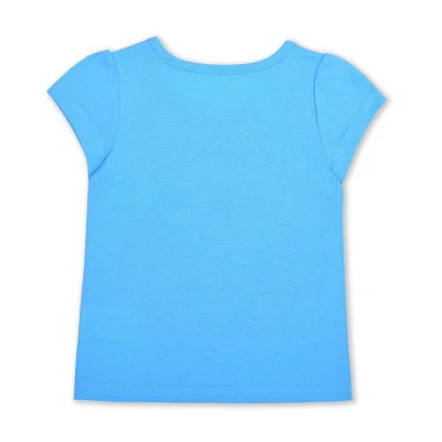 Disney Princess Girl's 3 Pack Enchanting Graphic Tee Shirt, Zip Up Hoodie Jacket And Legging Pant Set For Kids - Image 4