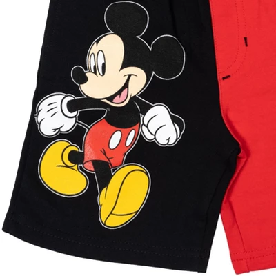 Disney Mickey Mouse French Terry 3 Pack Shorts - Image 6