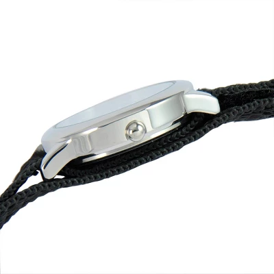 Boys' Disney Pluto Stainless Steel Time Teacher Watch - Black - Image 4