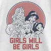 Girl's Disney Girls Will Be Girls T-Shirt