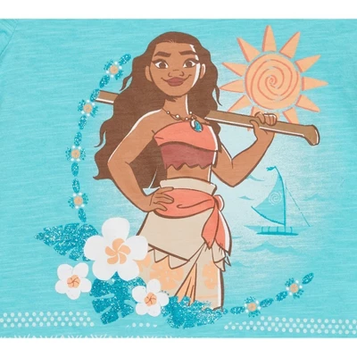 Disney Moana Girls T-Shirt And Skirt Little Kid To Big Kid - Image 4