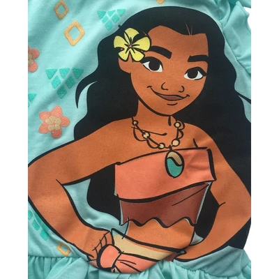 Disney Lion King Toy Story Moana Simba Nala Jessie Woody Girls T-Shirt & Bike Shorts Outfit Set Infant To Little Kid - Image 6